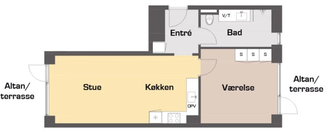 Apartamento Great 1-Bed Wbalcony By Odense Harbour Exterior foto